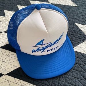VINTAGE ‘White Surf West’ trucker hat